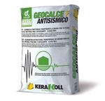 Geomortero estructural transpirable de grano fino, referencia Geocalce F Antisísmico de Kerakoll
